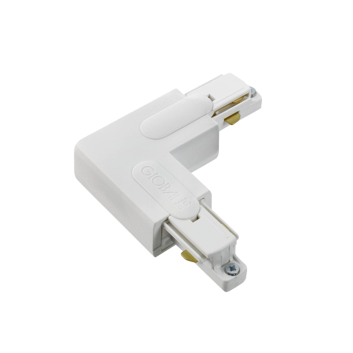 DLS Lighting, 1-Phasen L-Verbinder, Weiss, Produktbild