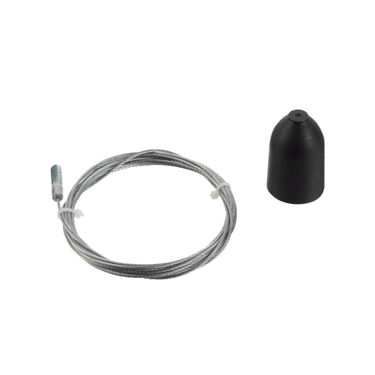 DLS Lighting, 1-Phasen Seilabhängung, Schwarz, Produktbild