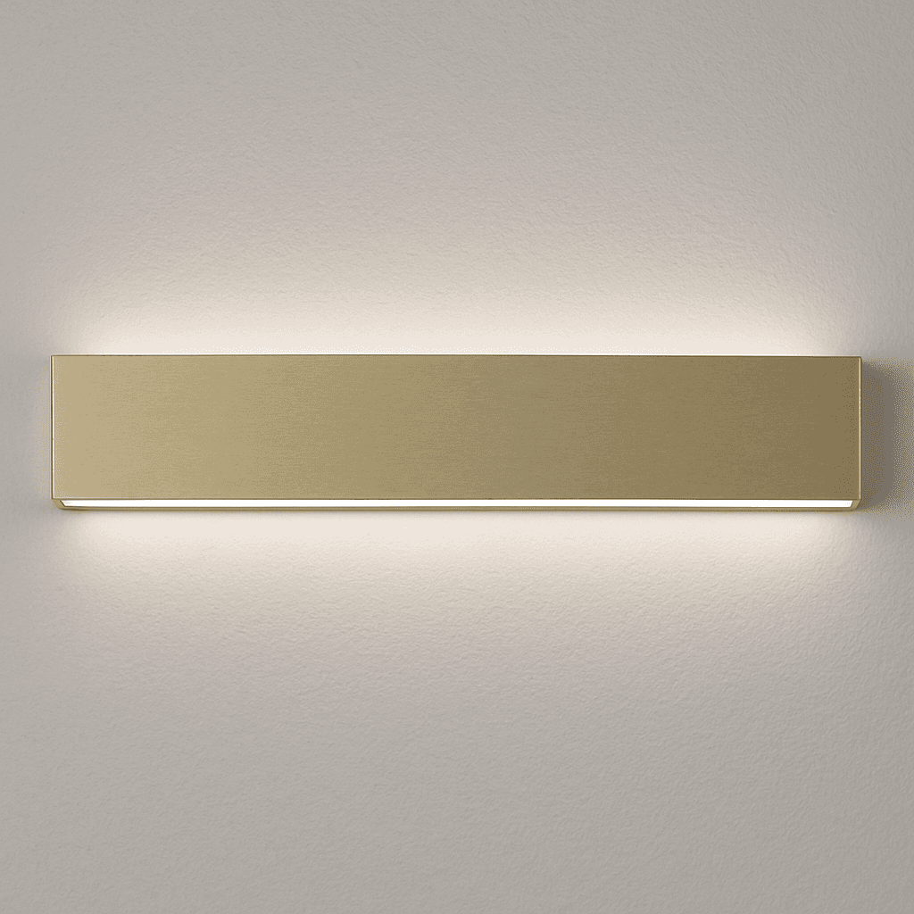 Braga, Wandleuchte Shield, Champagner 52cm, Produktbild