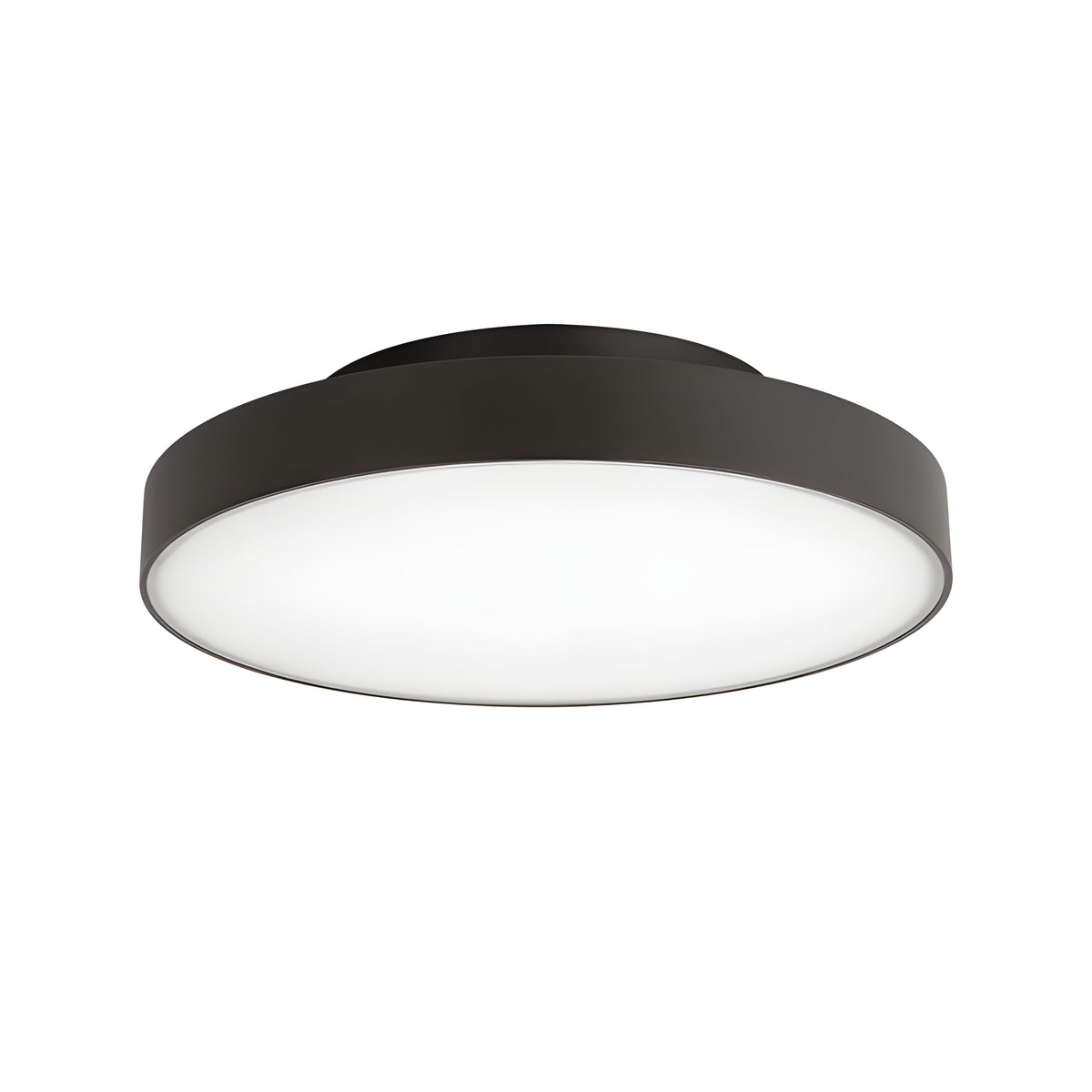 Gea Luce, Deckenleuchte Luci 1 CCT, Anthrazit, moderne Deckenleuchte