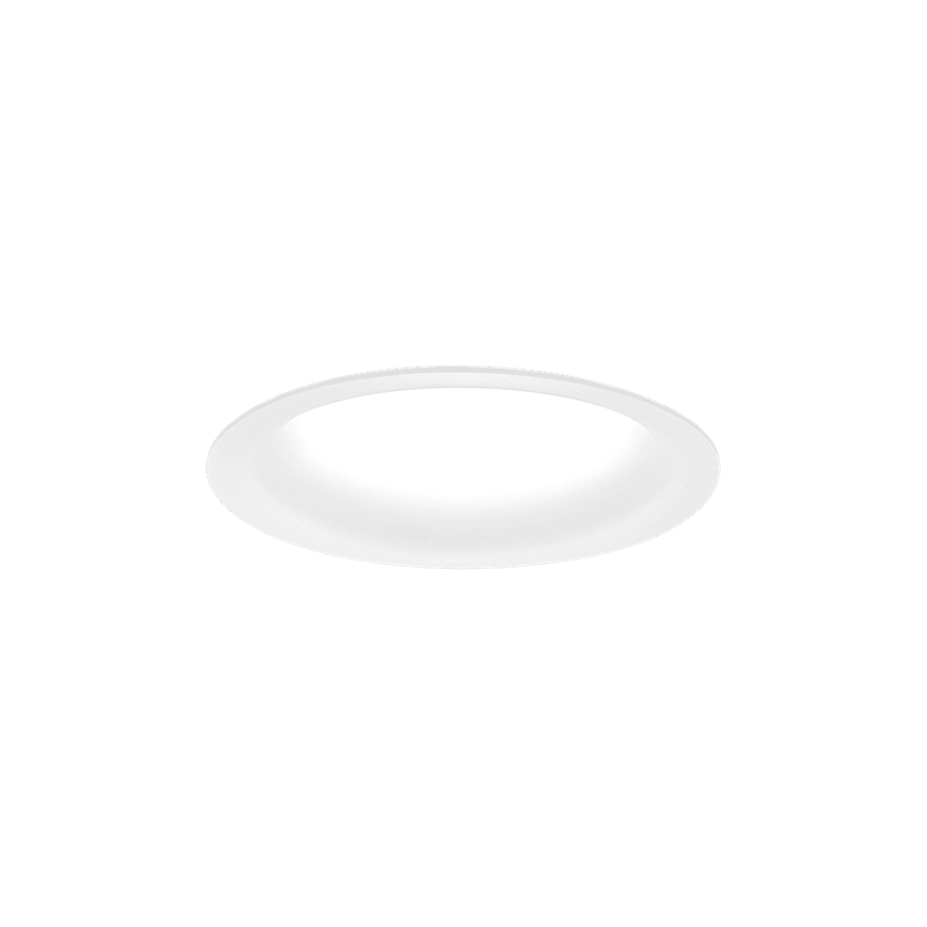 Arkoslight LED Einbauleuchte Drop mini matt, weiss, Vorderansicht