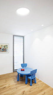 Arkoslight LED Einbauleuchte Drop mini matt, weiss, moderne Anwendung im Wohnbereich