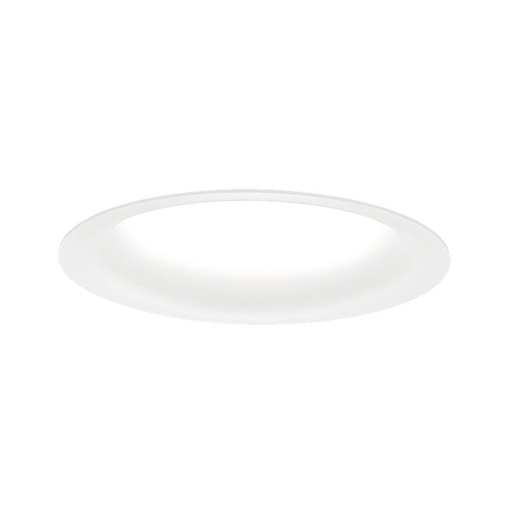 Arkoslight LED Einbauleuchte Drop matt, weiss, Vorderansicht