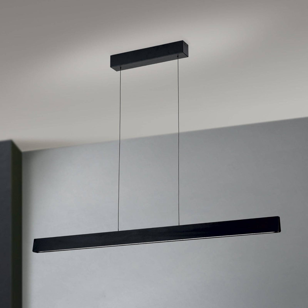 Orion, Pendelleuchte Paro, Schwarz 120cm, moderne Pendelleuchte