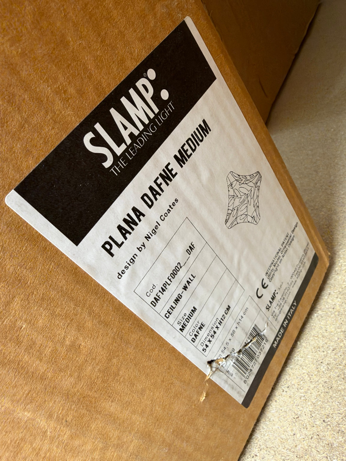SLAMP Plana Dafne Medium Originalkarton – Abverkauf