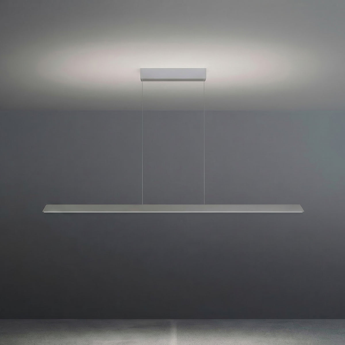 Bopp, Pendelleuchte Now 2.0, 160cm Alu matt, moderne Lichtlösung