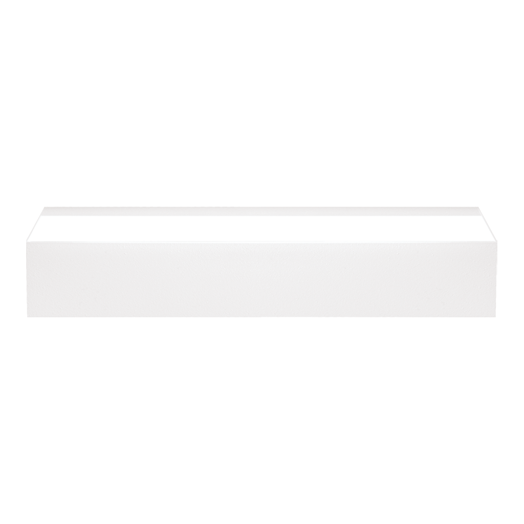 Arkoslight, Wandleuchte Rec Double, Weiss, moderne Wandleuchte