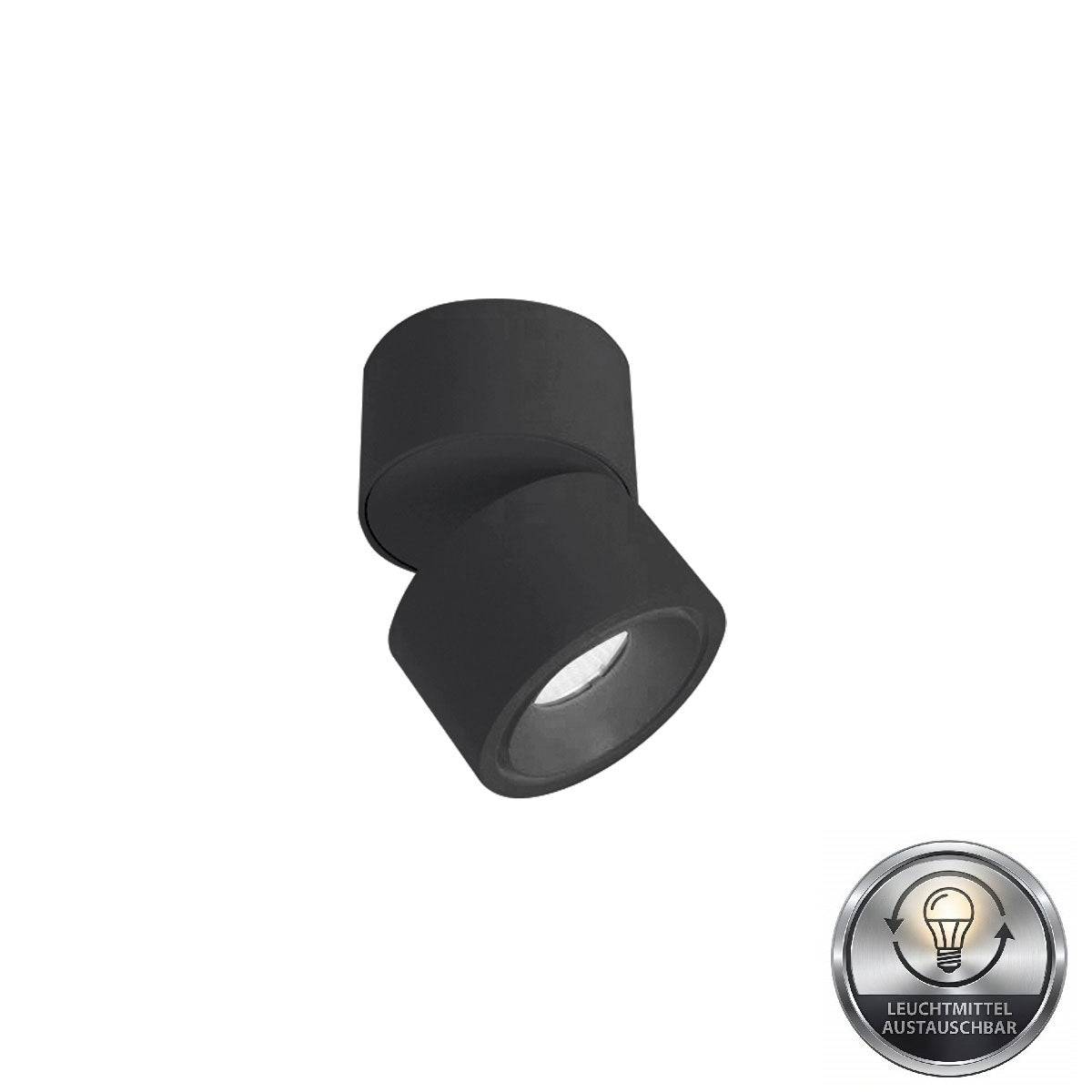 Sonluce, Aufbaustrahler Luca Pro Mini 1-flammig, Schwarz, Produktbild