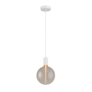 Tessi Pendelleuchte schwarz, modernes Design, Glas