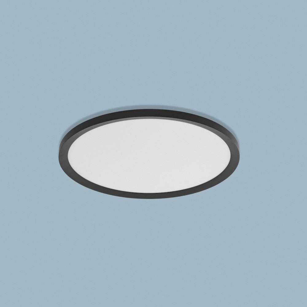 Lupia Licht, Deckenleuchte Calma, 30cm Schwarz, stilvolle Deckenbeleuchtung