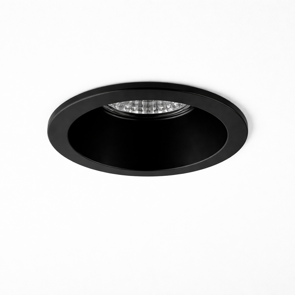 Mobilux, Einbaustrahler Cone Disc, Schwarz, moderner Einbaustrahler