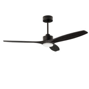 LEDS C4 Stem Evo Ø132 cm – Pendel, Gehäuse / Flügel: Schwarz / Schwarz, LED – CCT 3000/4000/5000K