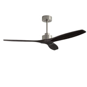 LEDS C4 Stem Evo Ø132 cm – Pendel, Gehäuse / Flügel: Nickel satiniert / Schwarz, Ohne Licht