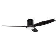 LEDS C4 Stem Evo Ø122 cm – Tube, Gehäuse / Flügel: Schwarz / Schwarz, LED – CCT 3000/4000/5000K
