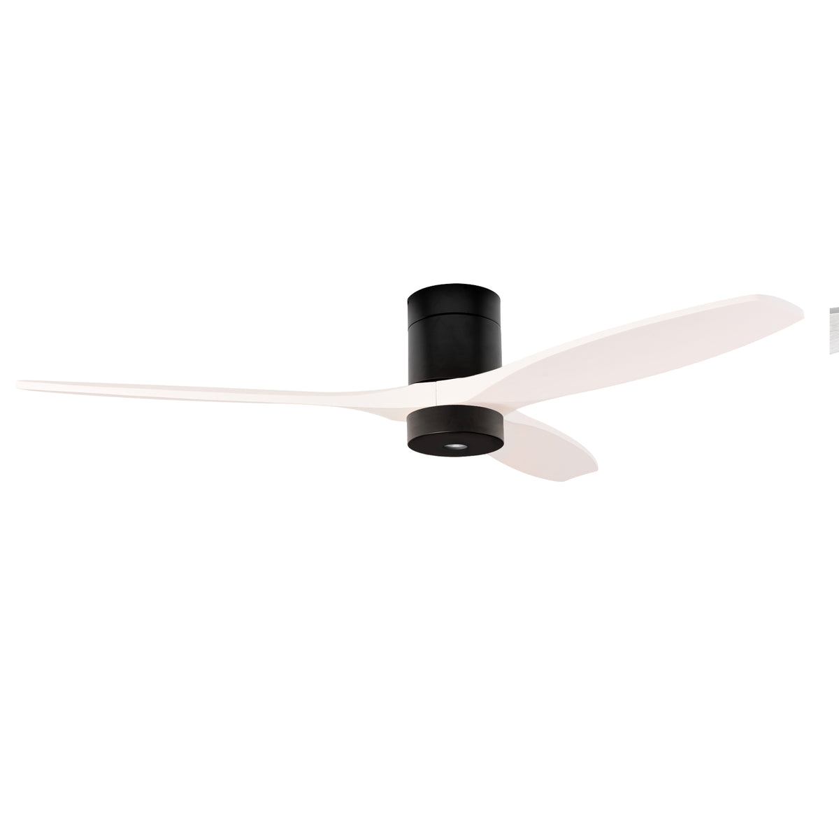 LEDS C4 Stem Evo Ø132 cm – Tube, Gehäuse / Flügel: Schwarz / Weiß, Play Super Comfort – 2700K