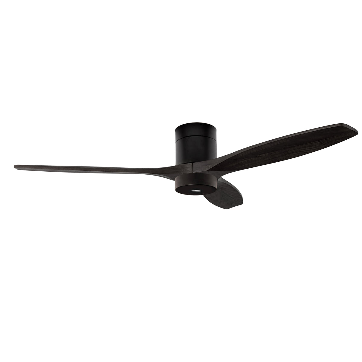 LEDS C4 Stem Evo Ø132 cm – Tube, Gehäuse / Flügel: Schwarz / Schwarz, Play Super Comfort – 2700K