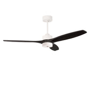 LEDS C4 Stem Evo Ø122 cm – Pendel, Gehäuse / Flügel: Weiß / Schwarz, Play Super Comfort – 2700K
