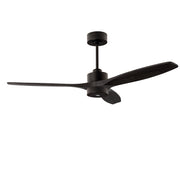LEDS C4 Stem Evo Ø122 cm – Pendel, Gehäuse / Flügel: Schwarz / Schwarz, Play Super Comfort – 2700K