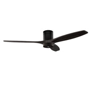 LEDS C4 Stem Evo Ø122 cm – Tube, Gehäuse / Flügel: Schwarz / Schwarz, Play Super Comfort – 2700K