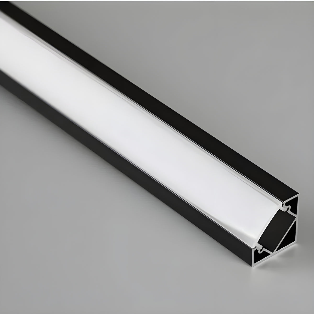 Mantra, LED-Profil Jonny 90°, Schwarz, Eckprofil Beleuchtung
