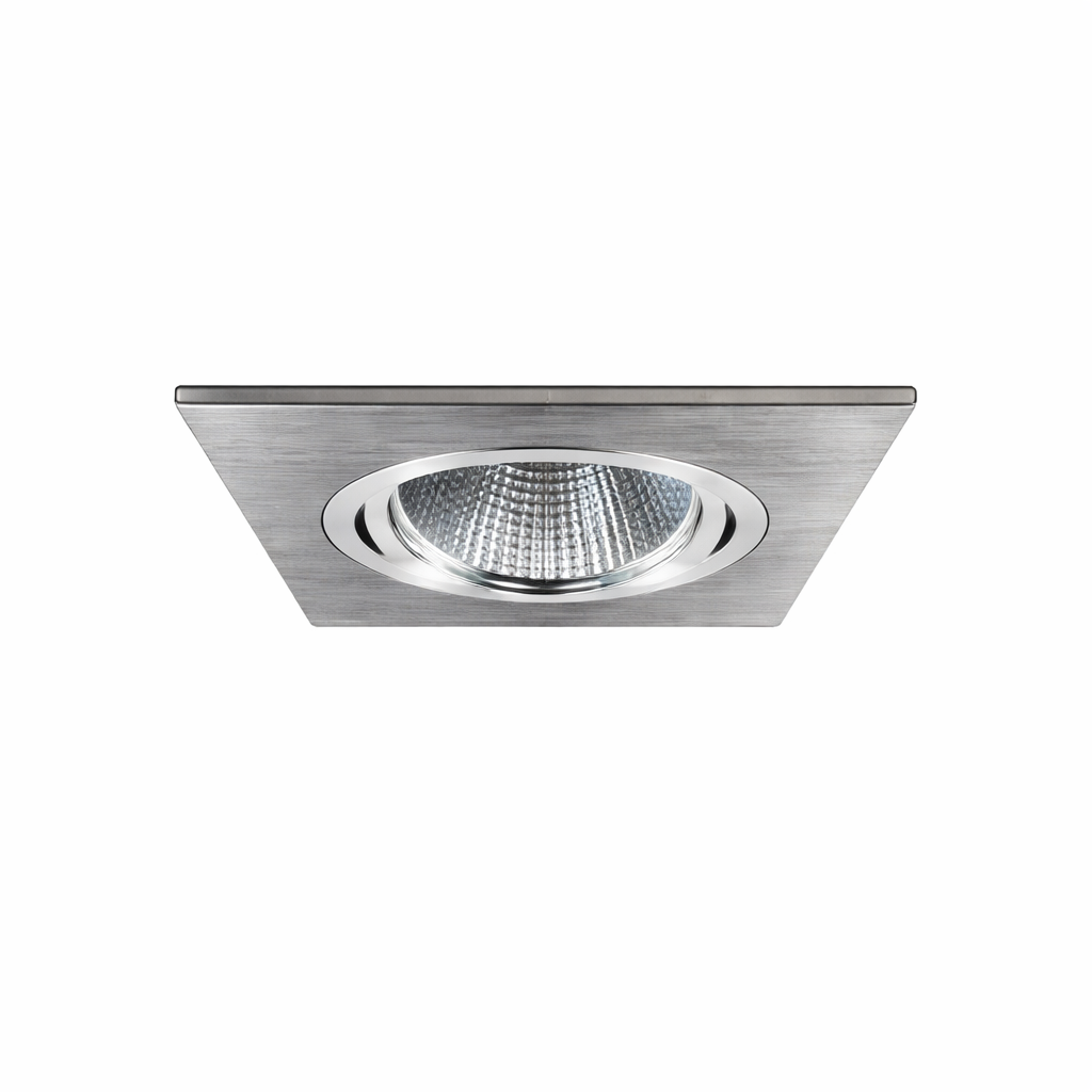 Mobilux, LED-Einbaustrahler MobiDim Classic Q, Aluminium, moderner Einbaustrahler