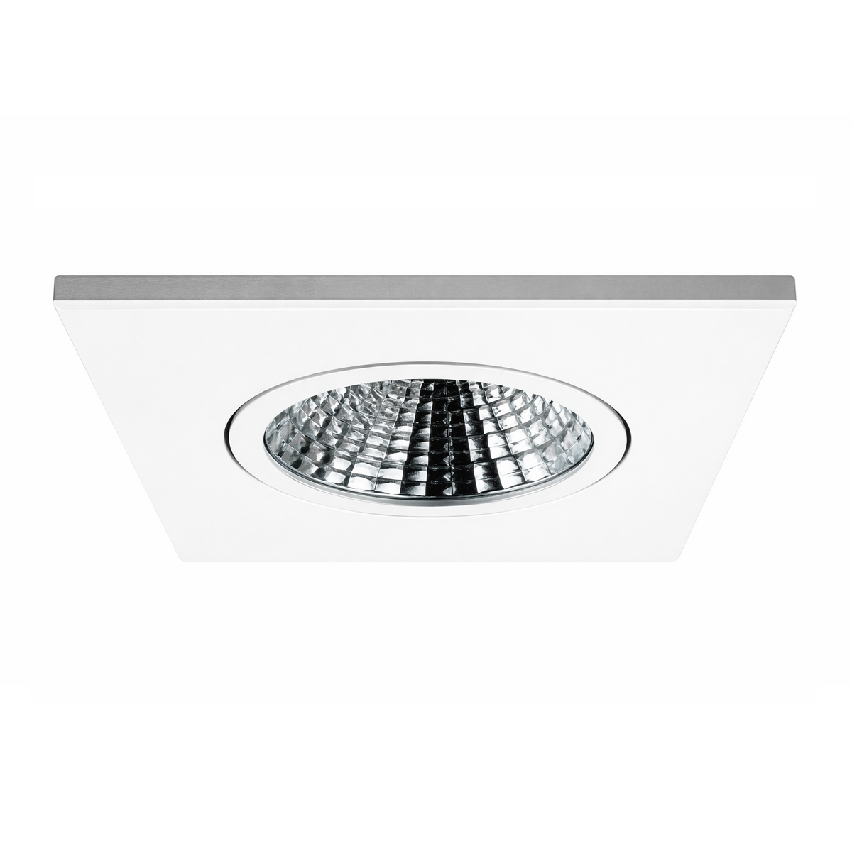 Mobilux, LED Einbaustrahler MobiDim Slim Q, Weiss, moderner Einbaustrahler