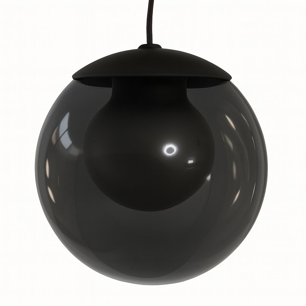 Pure, Ersatzglas zu E-Popup, Anthrazit 12cm, Leuchten Zubehör