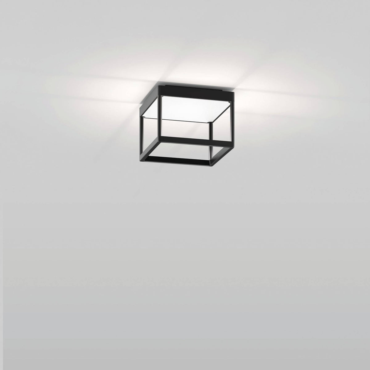 Serien, Deckenleuchte Reflex S 150, Schwarz-Weiss, Produktbild