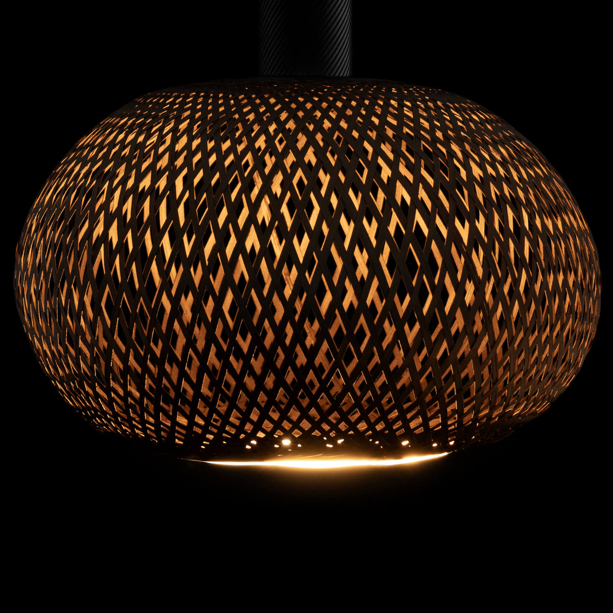 Segula LED Floating Bamboo Oval 300 bronze – beleuchtet – Artikel 55013