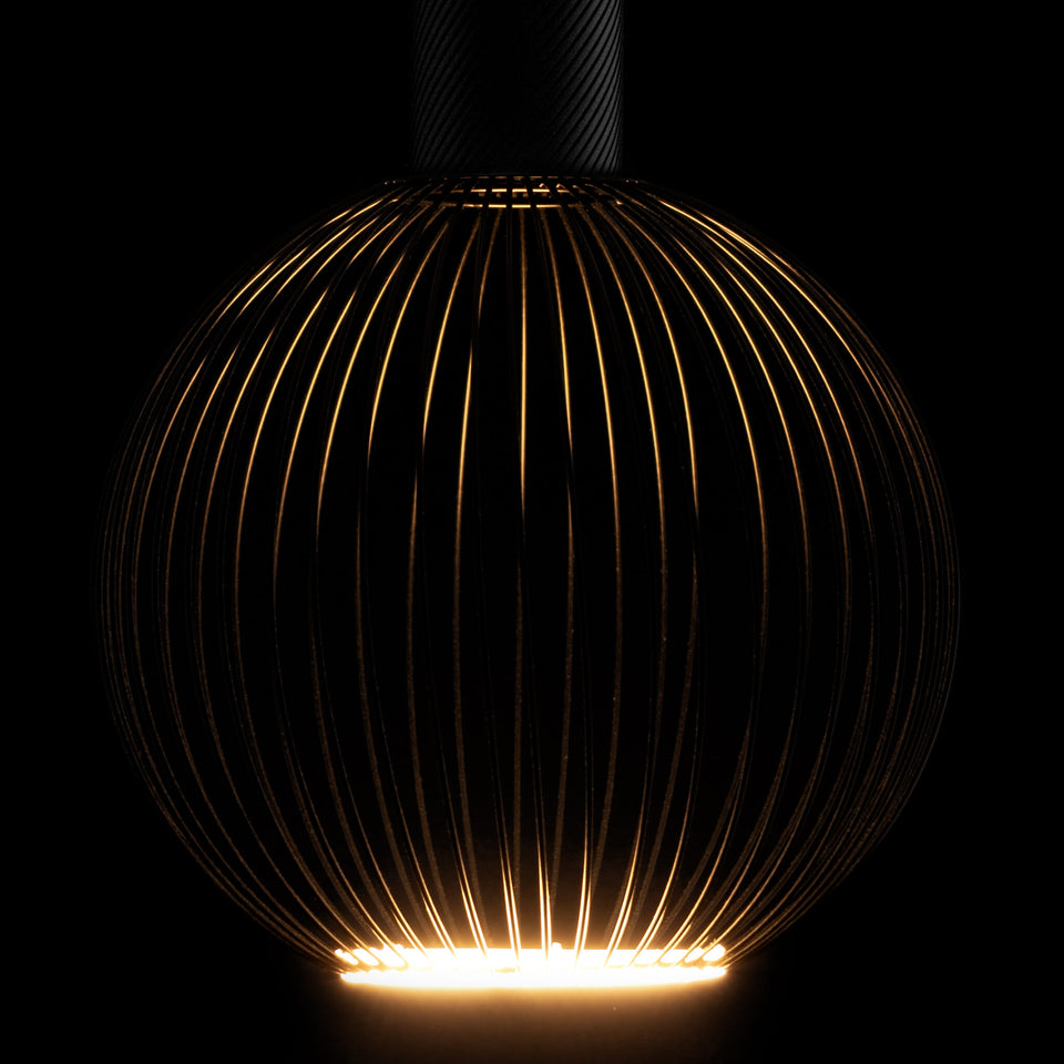 Segula LED Floating Filo Globe 180 schwarz – beleuchtet – Artikel 55145