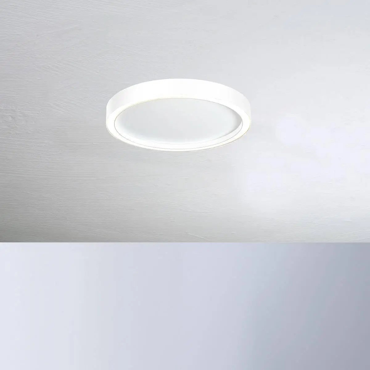 Bopp, Aura Deckenleuchte, Raumbild, moderne LED Beleuchtung