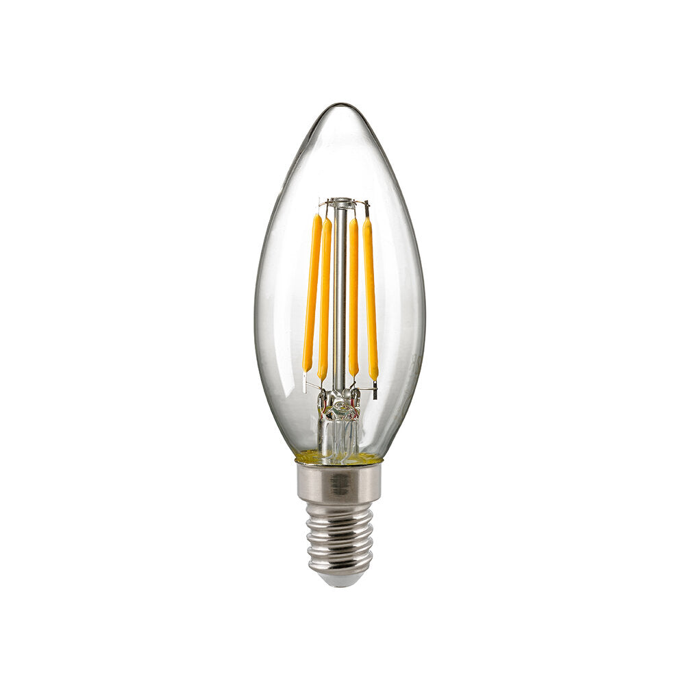 SIGOR Filament Kerzenlampe klar dim, Artikel 6132501