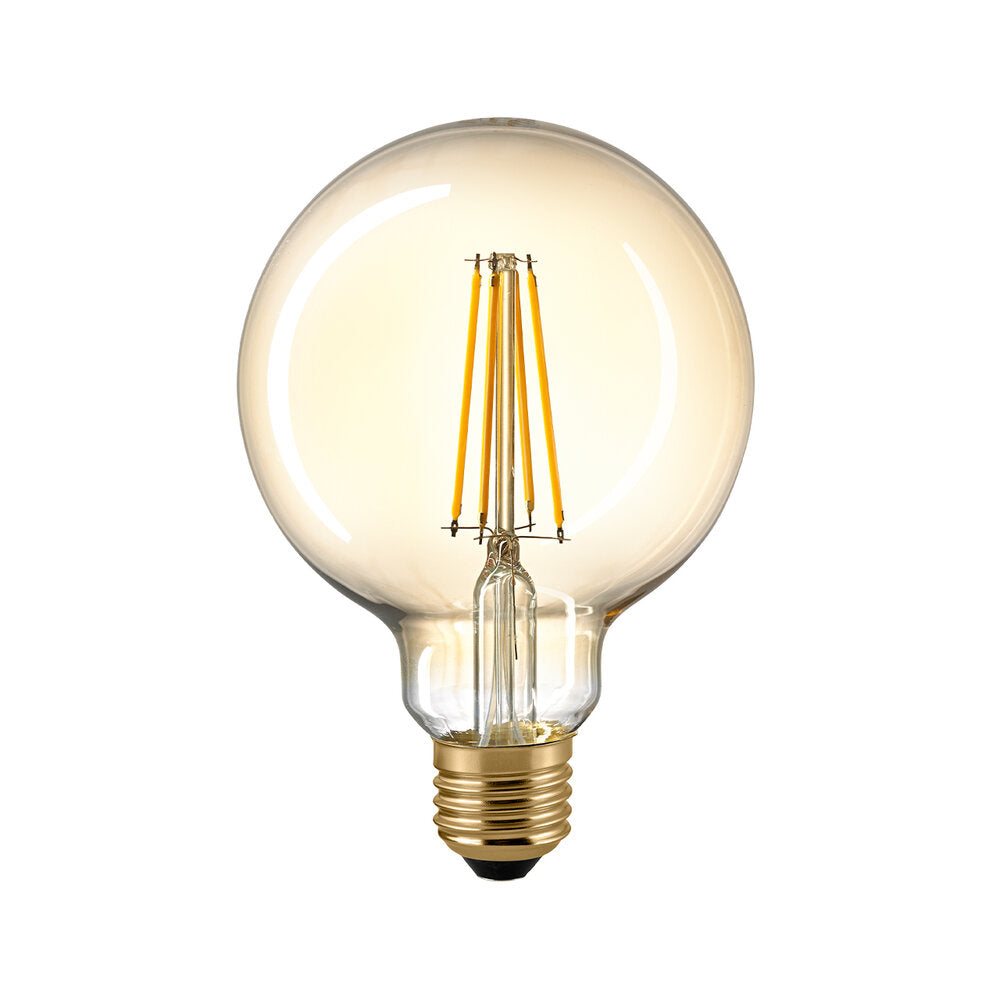 SIGOR Globelampe Filament 95 mm E27 gold, Artikel 6138901