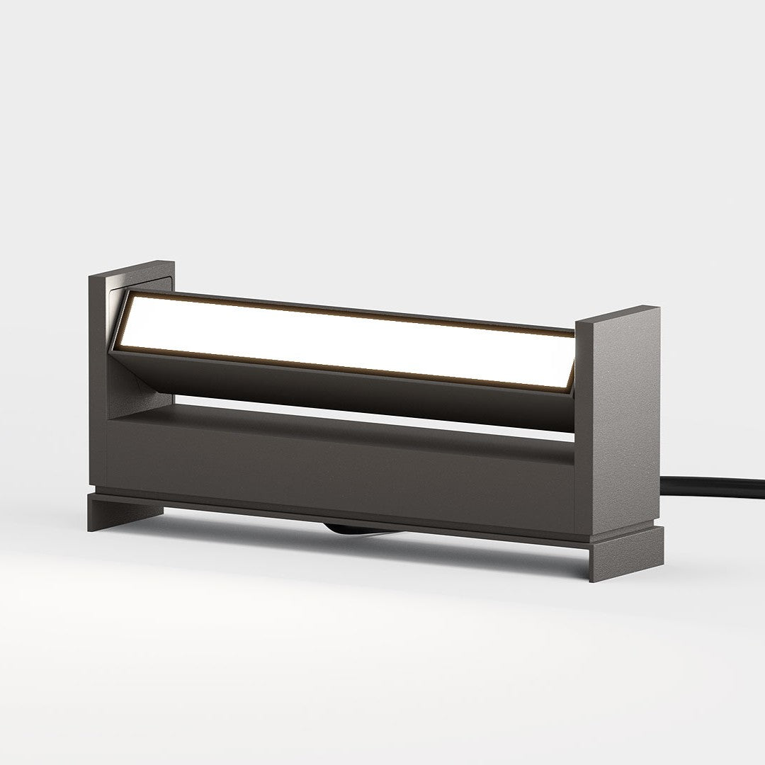IP44.de, Spießleuchte slat, Bronze, hochwertige Außenbeleuchtung