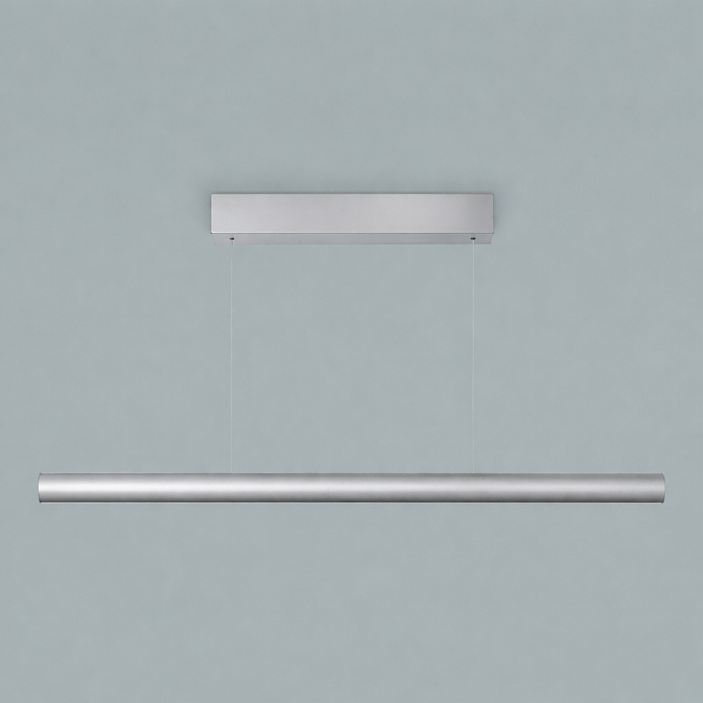 Holtkötter, Pendelleuchte Viona Mueta, 83cm Silber, stilvolle Esstischbeleuchtung