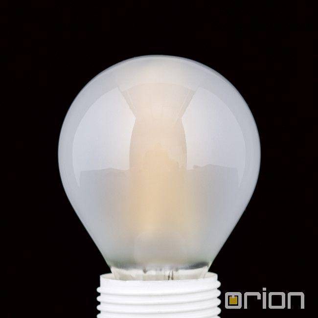 Orion, LED Tropfenform E14, matt, dimmbares LED Leuchtmittel