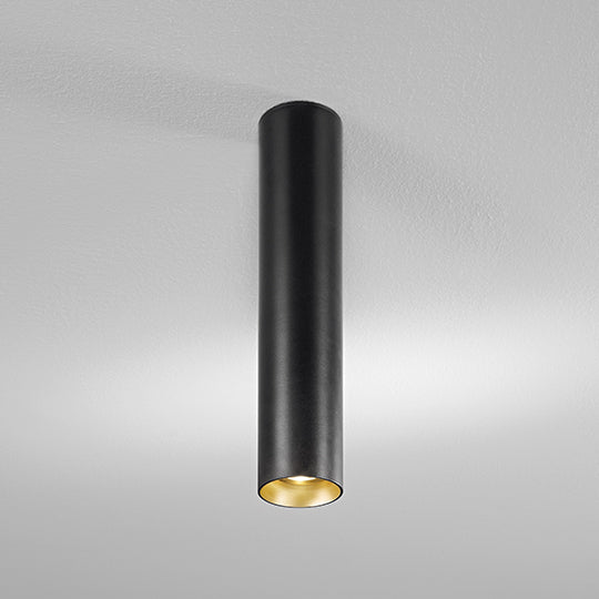 DLS Lighting, Deckenleuchte Bali, Schwarz-Gold, Produktbild lang