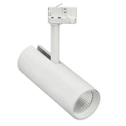 LUX-IT, LED-Stromschienenstrahler Mox Tube, Weiss, professionelle Schienenbeleuchtung