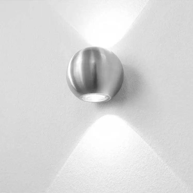 Sonluce, Wandleuchte Emma, Aluminium, hochwertige Außenbeleuchtung