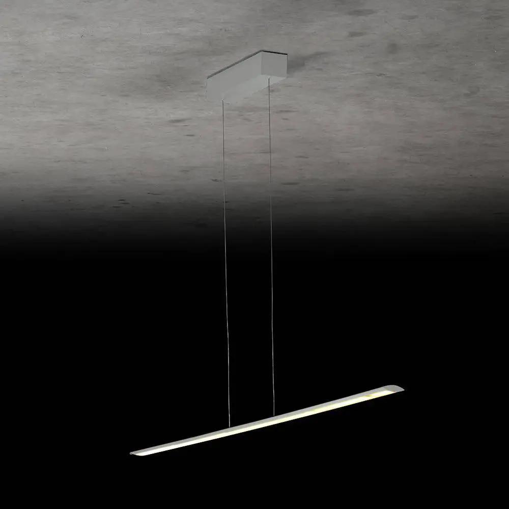 Holtkötter, Pendelleuchte Epsilon RR, 83cm Silber, stilvolle Pendelleuchte