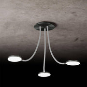 Holtkötter, Deckenleuchte Flex D3, Platin Sand, hochwertige Lichtlösung