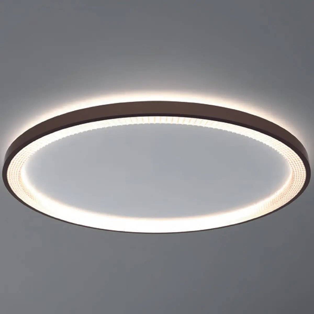 Escale, Deckenleuchte Loud, Raumbild, moderne Wohnraumbeleuchtung